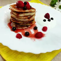 Оладушки с корицей на воде 🥞