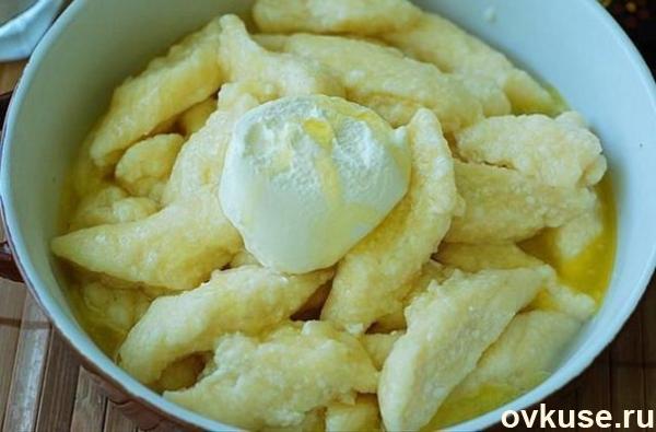 Ленивые вареники с сыром
