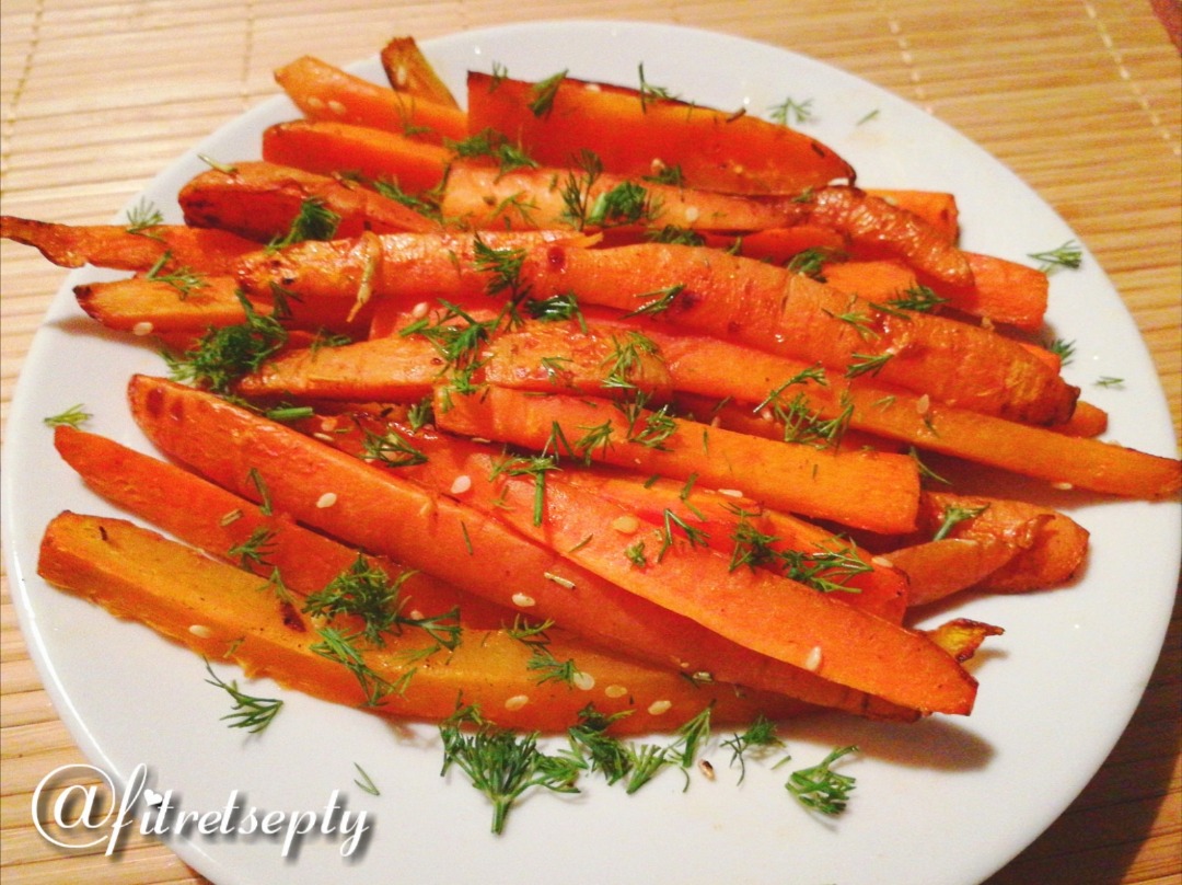 Карамелизированая морковь #кулинарныймарафон