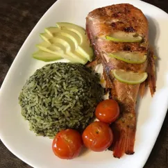 🇵🇦 Pargo Rojo Frito (Парго Рохо Фрито) морской окунь в лаймовом маринаде