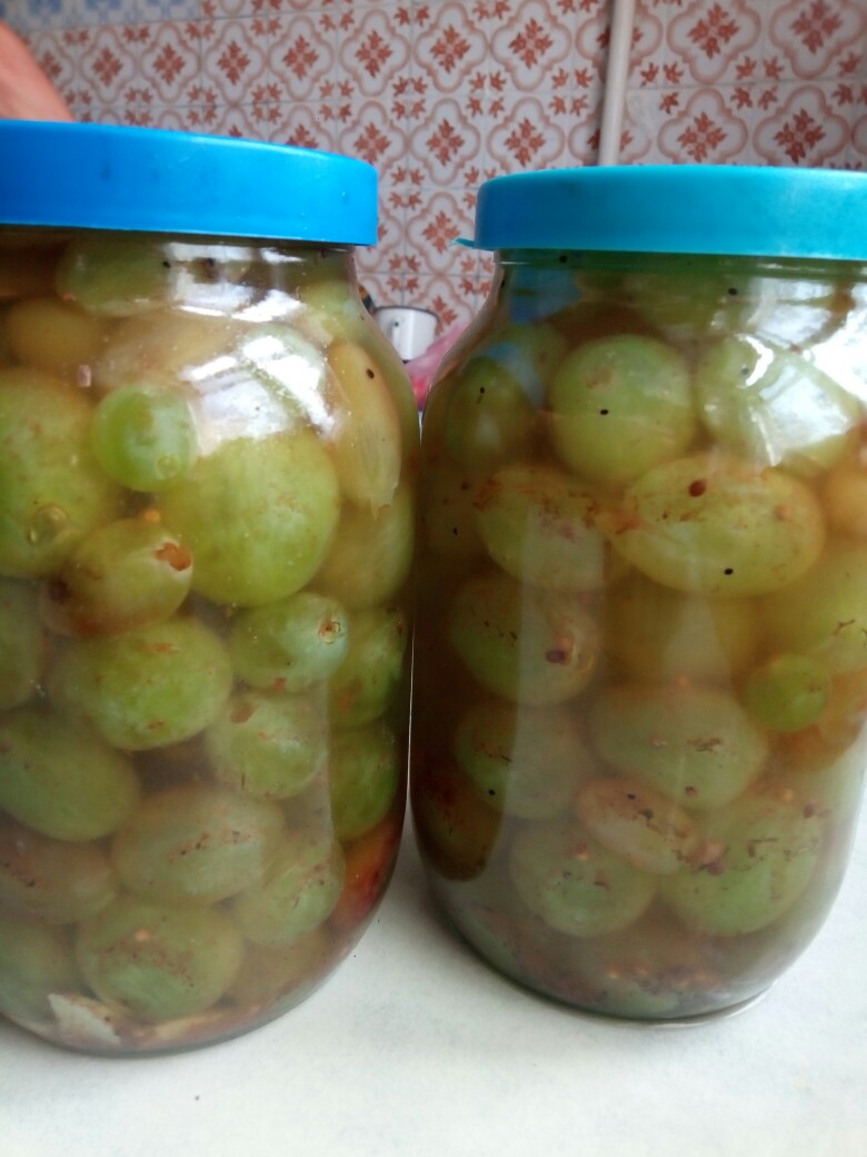 Маринованный виноград