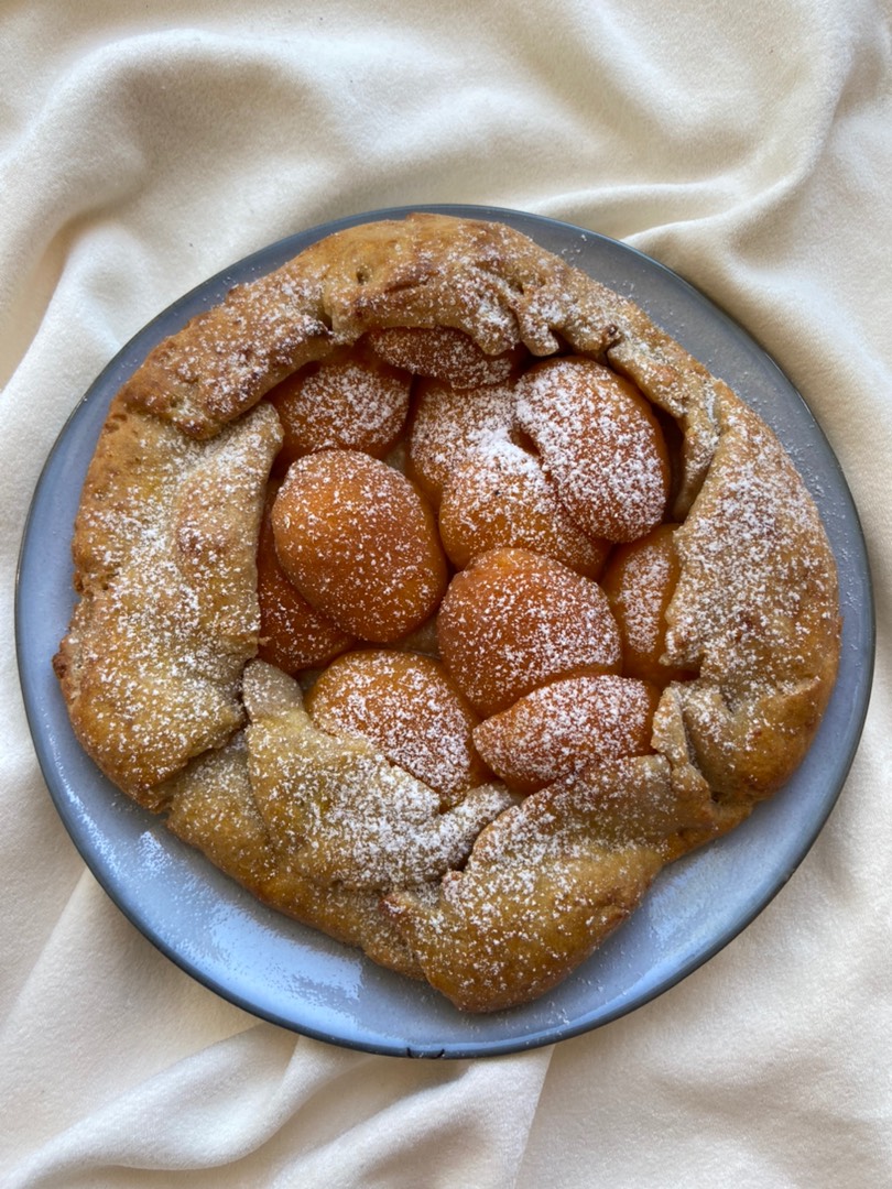 Творожная галета с абрикосами