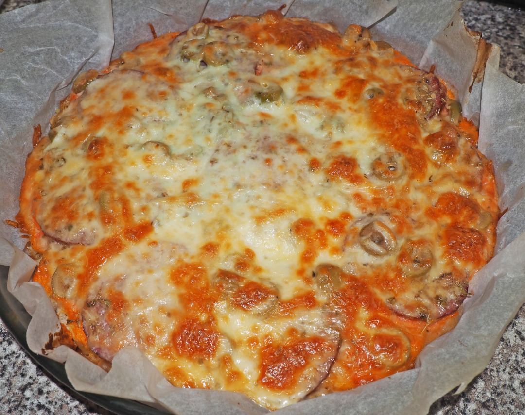 Пицца из багета в духовке - рецепт с фото