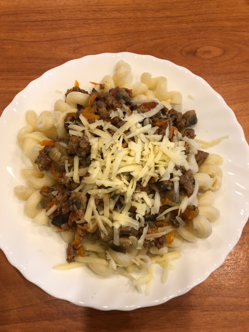 Макароны «Болоньезе»