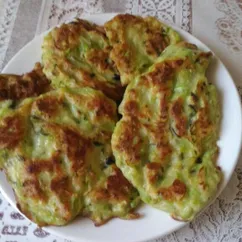 Кабачковые оладьи