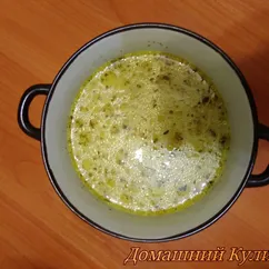 Сырный суп с курицей