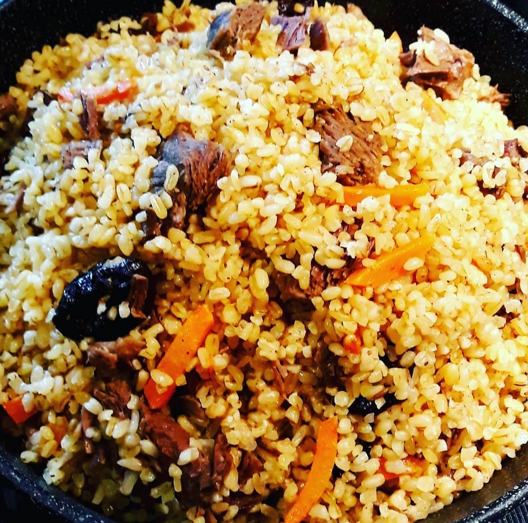 ПП плов из булгура с черносливом 🥘