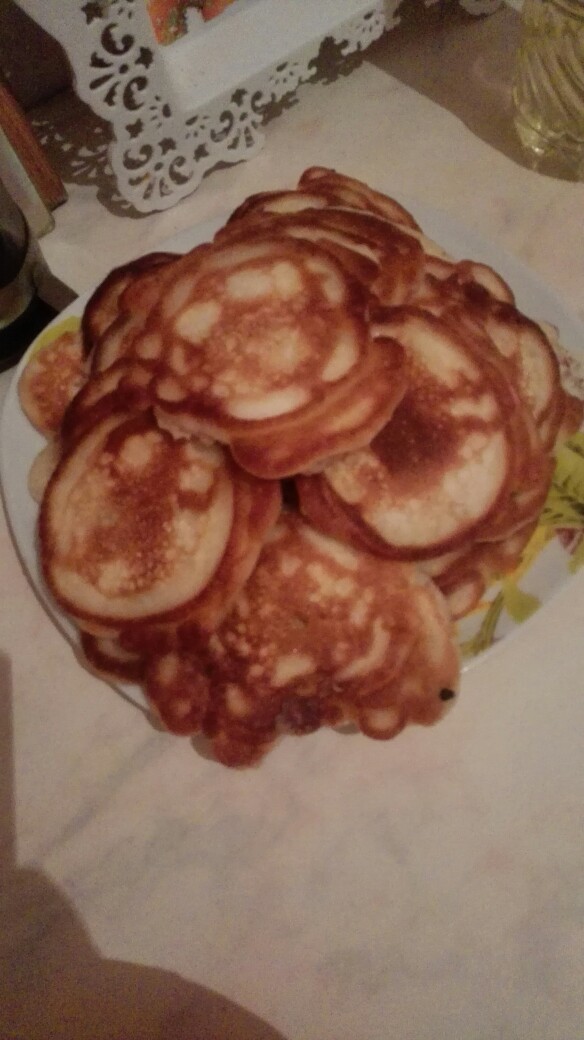 Оладьи с начинкой