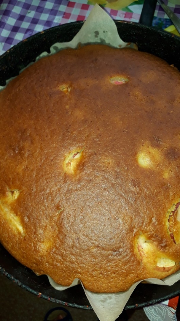 Шарлотка без яиц