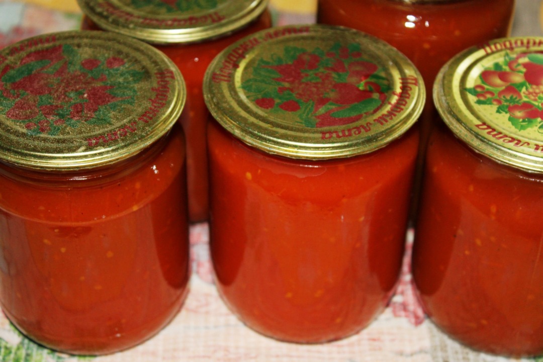 Кетчуп с яблоками