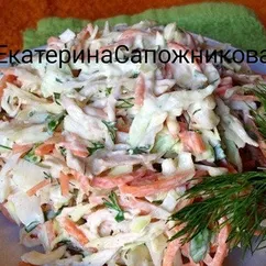 Салат корейская курица