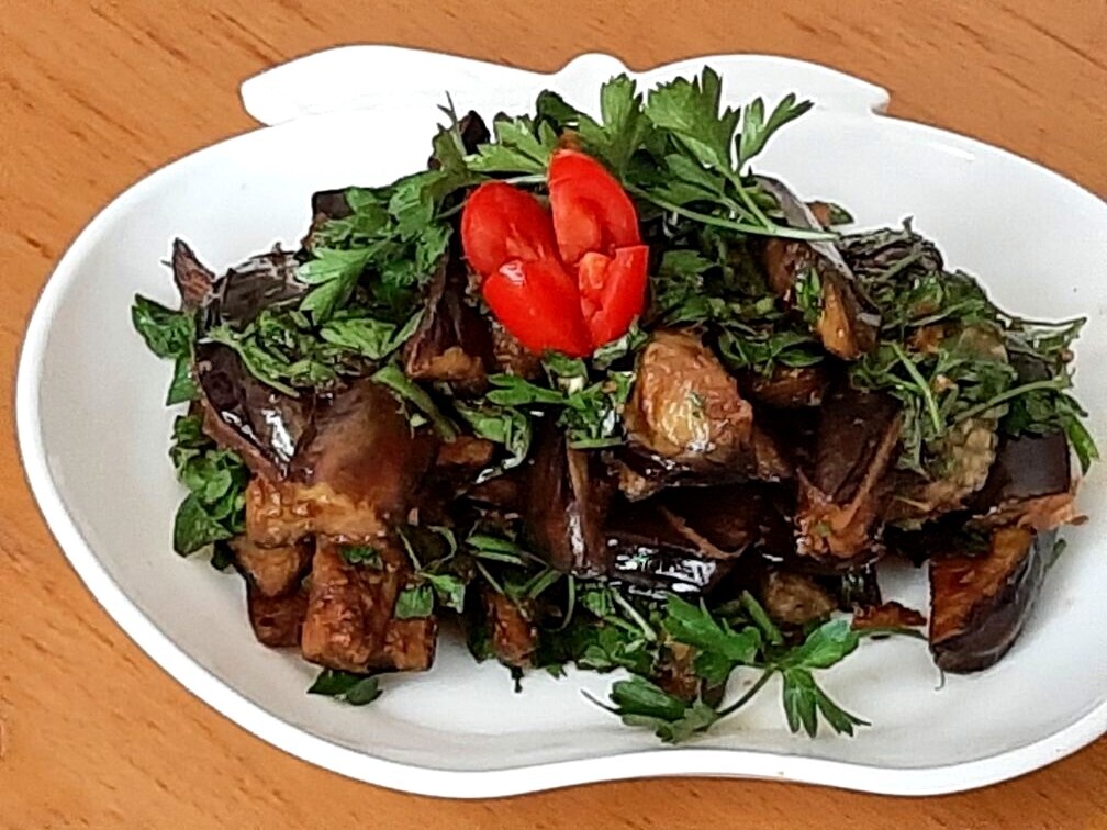 Вкусные закусочные баклажаны
