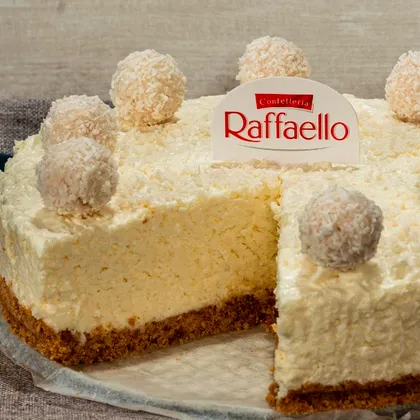 Творожный торт «Рафаэлло» без выпечки