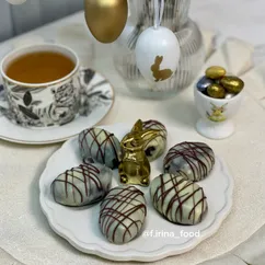 Пирожное картошка в виде яйца 