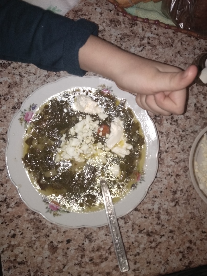 Зелёный борщ