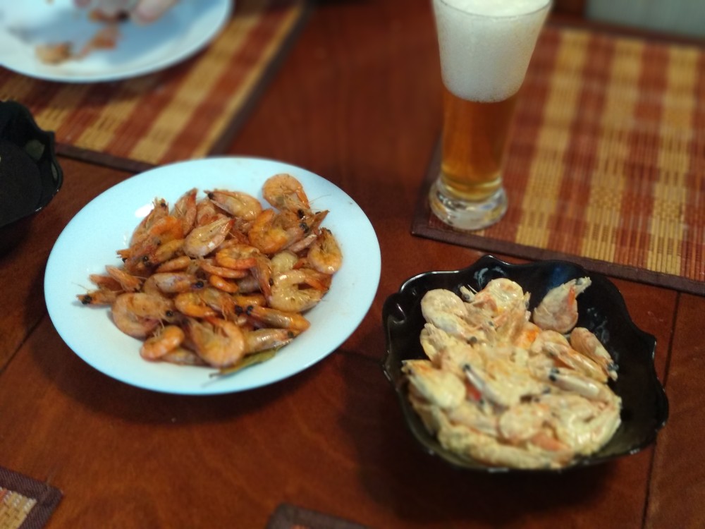 Креветки в сливках с карри #кулинарныймарафон