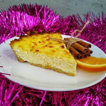 Творожный пирог с апельсином • Käsekuchen (кезекухен)