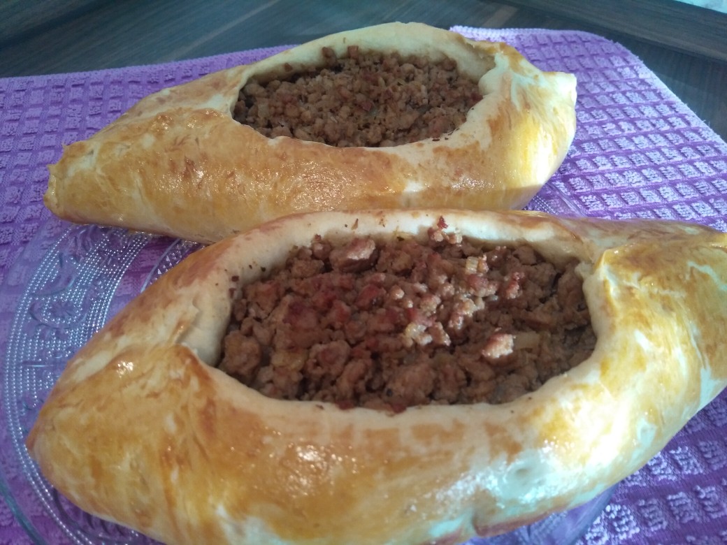 Пиде или лодочки с фаршем 😋