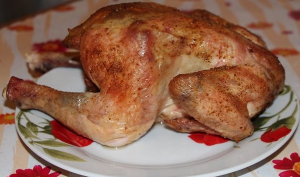 Курица с апельсинами