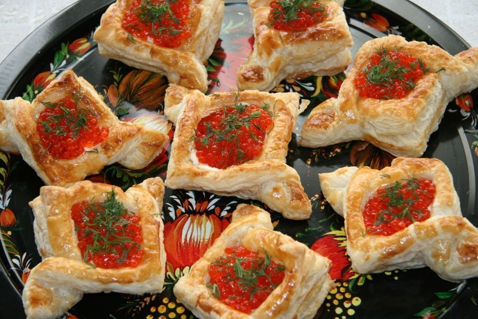 Закусочные "лодочки"