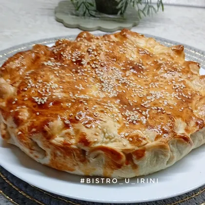 Бургер торт с мясным фаршем, овощами и сыром