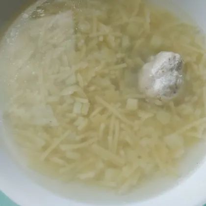 Суп для детей с фрикадельками