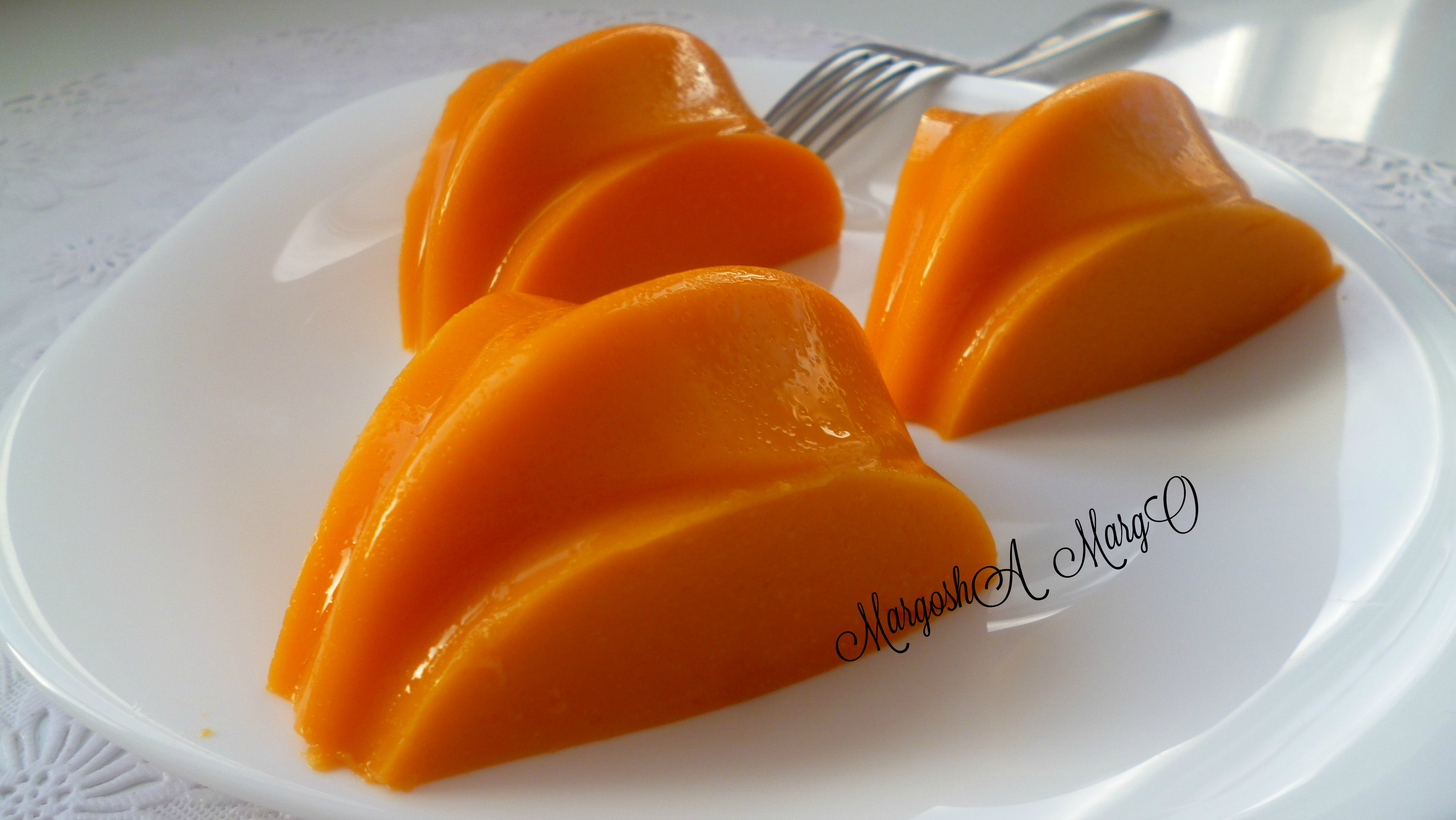 Желе из тыквы