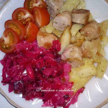 Купаты с жареной картошкой: вкусный и сытный обед или ужин