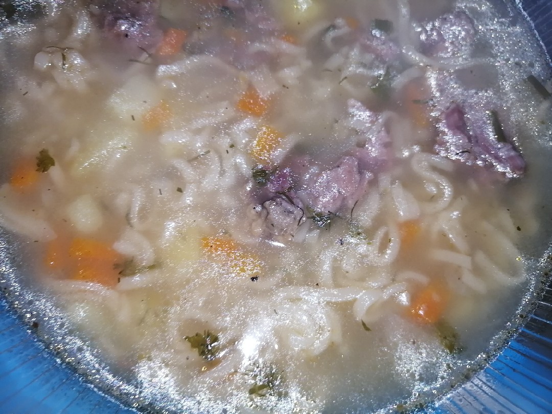 Супчик с тушенкой "От мужа"