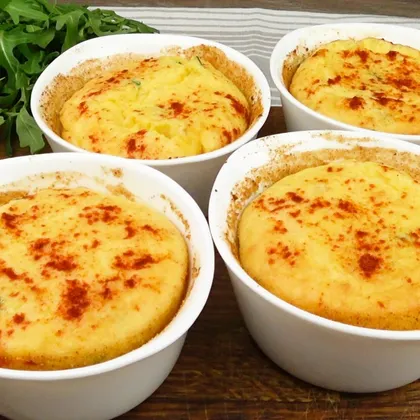 Картофельное суфле с сыром | Potato souffle with cheese