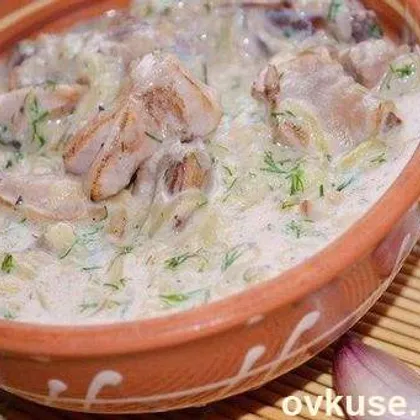 Гюльчехра — азербайджанское блюдо из курицы