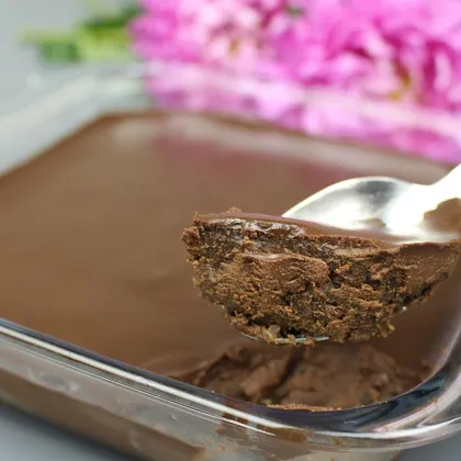 Шоколадно-овсяный ПП десерт