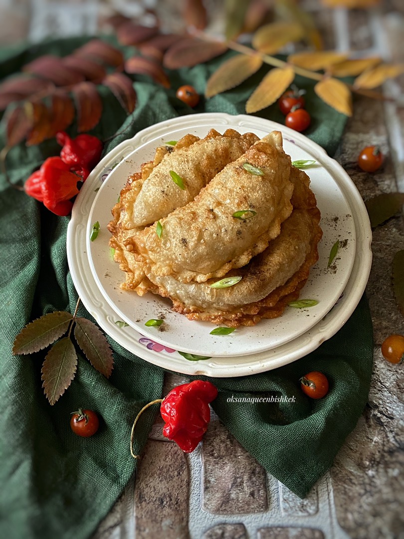 🌶Чебуреки с мясом индейки