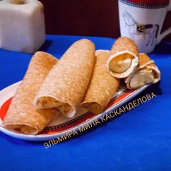 Блинчики с бананом на десерт или завтрак