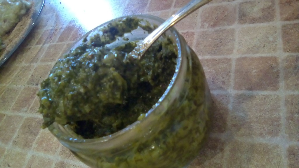 Зелёный соус