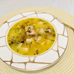 Суп с рыбными консервами