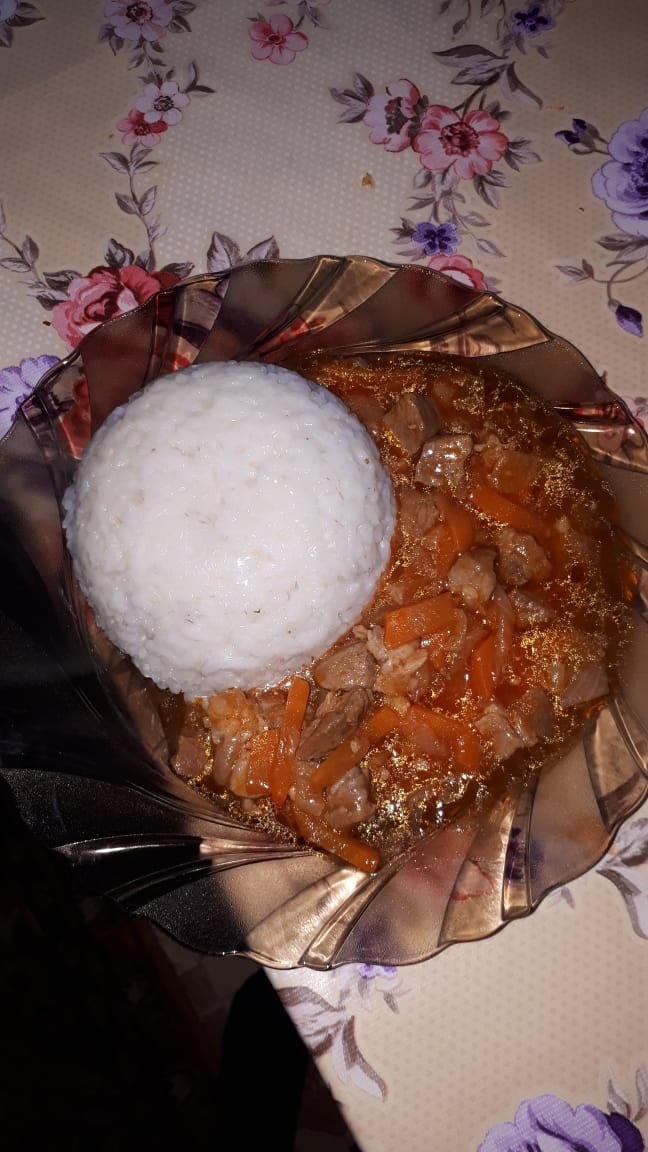 Гуляш с рисом