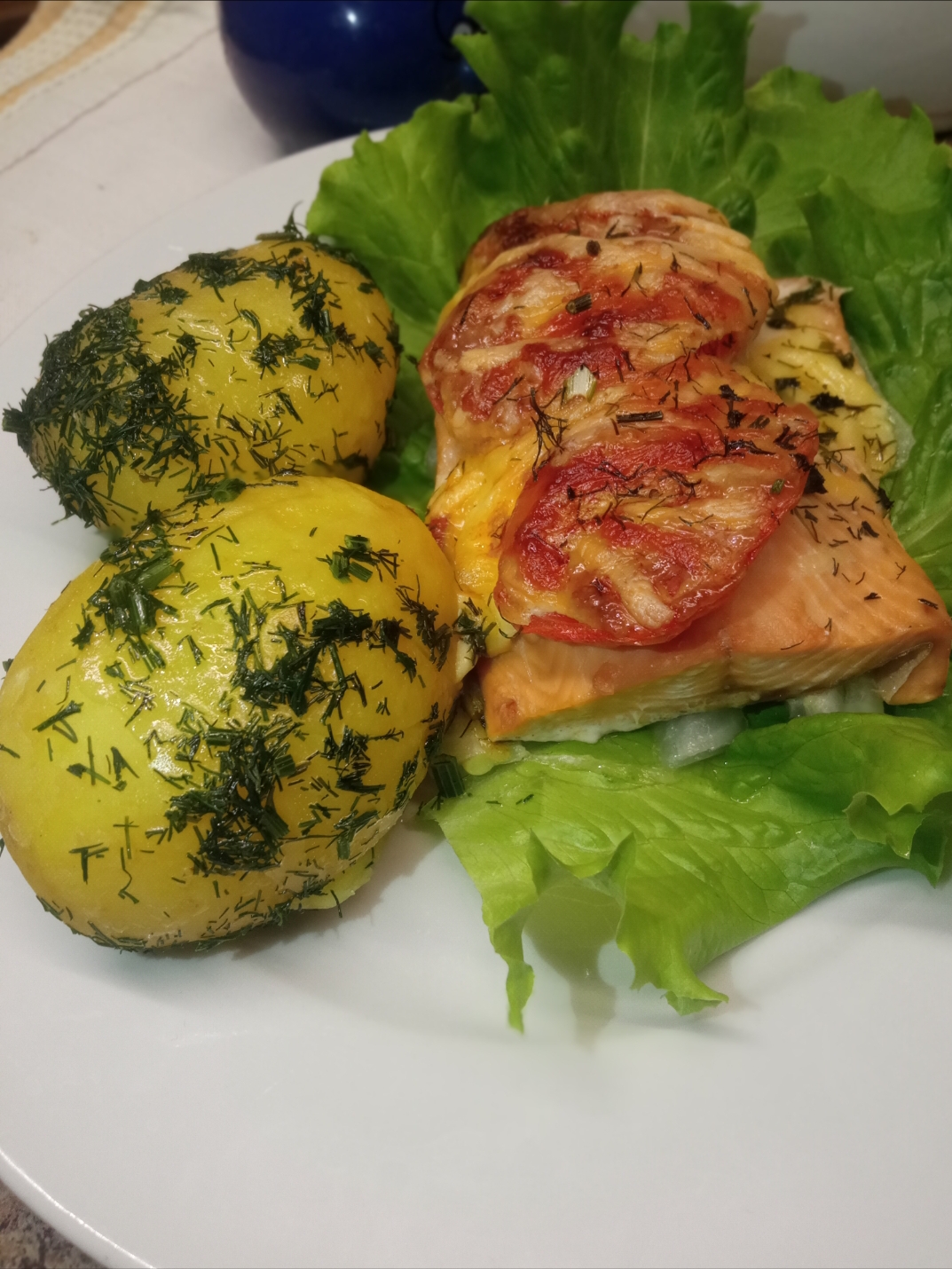 Горбуша запеченная