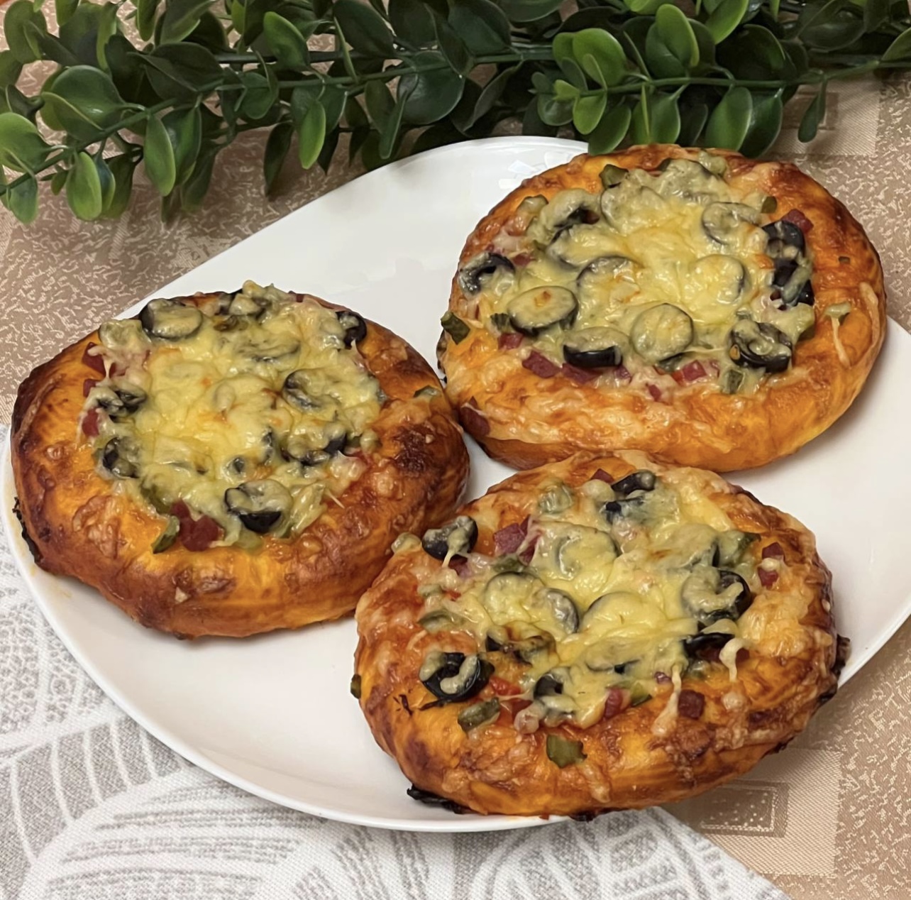 Пицца на дрожжевом тесте