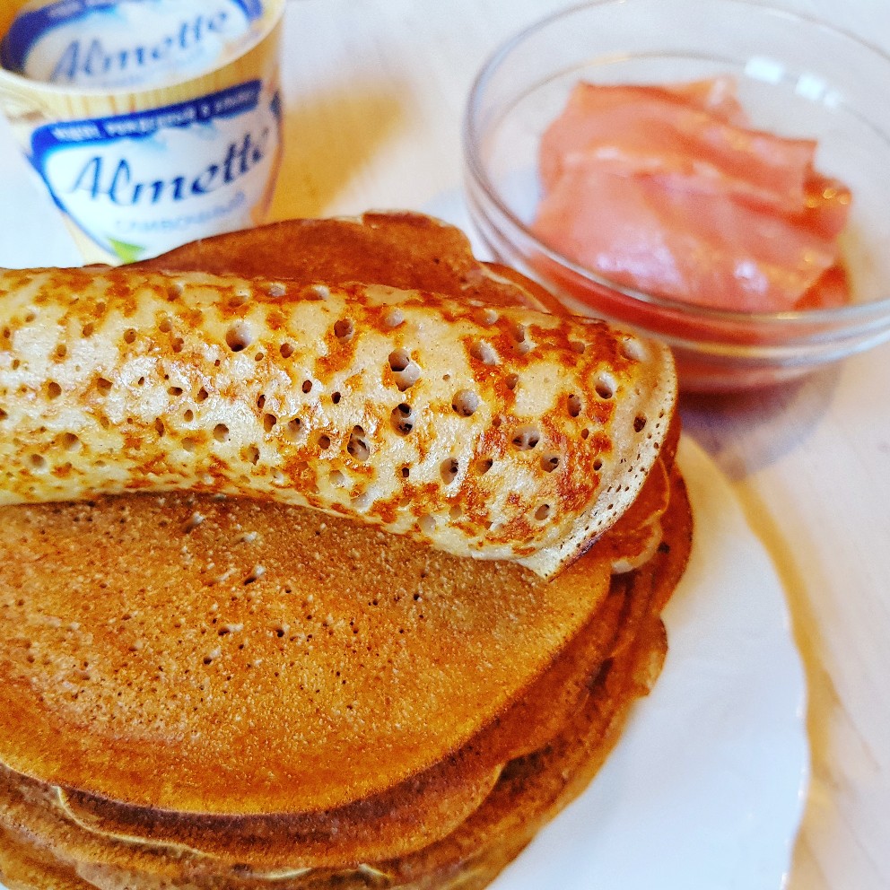 Бретонские блинчики из гречневой муки (Galettes bretonnes)