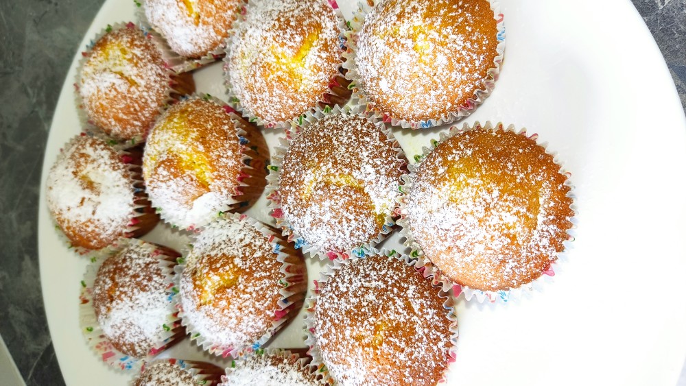 Абрикосовые кексики🧁