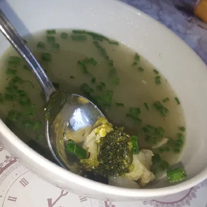 ПП суп-бульон с брокколи