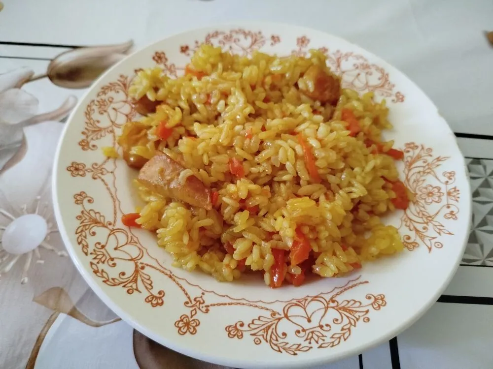 Плов на сковороде