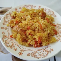 Плов на сковороде