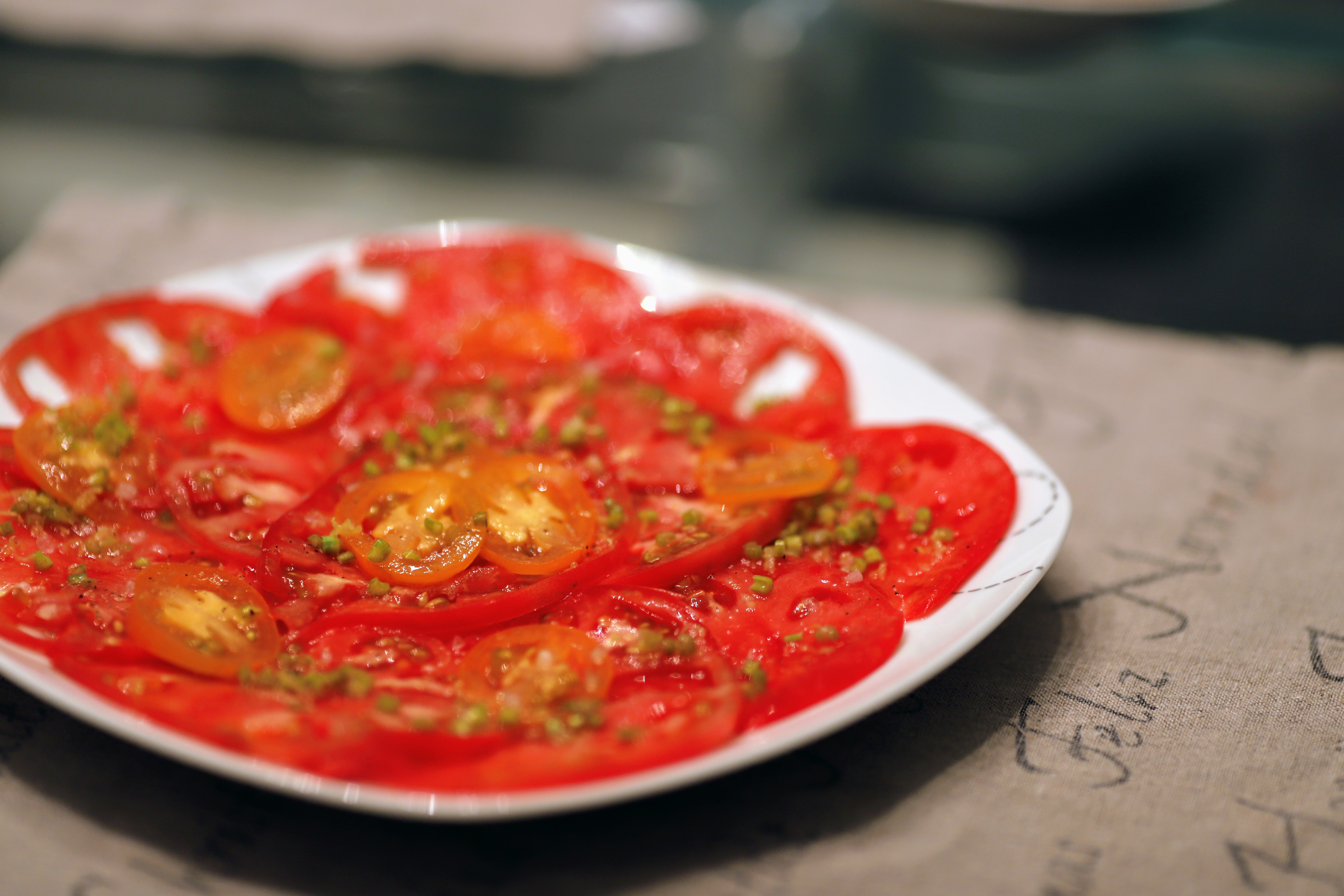 Карпачо из помидоров #пп