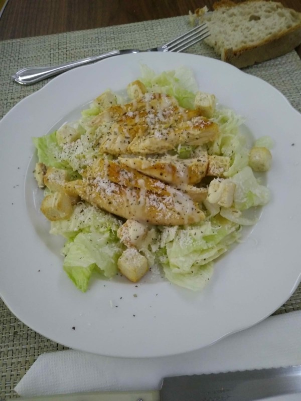 Салат "Цезарь"