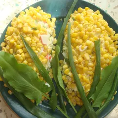 Крабовый🦀 салат🌽🌽🌽