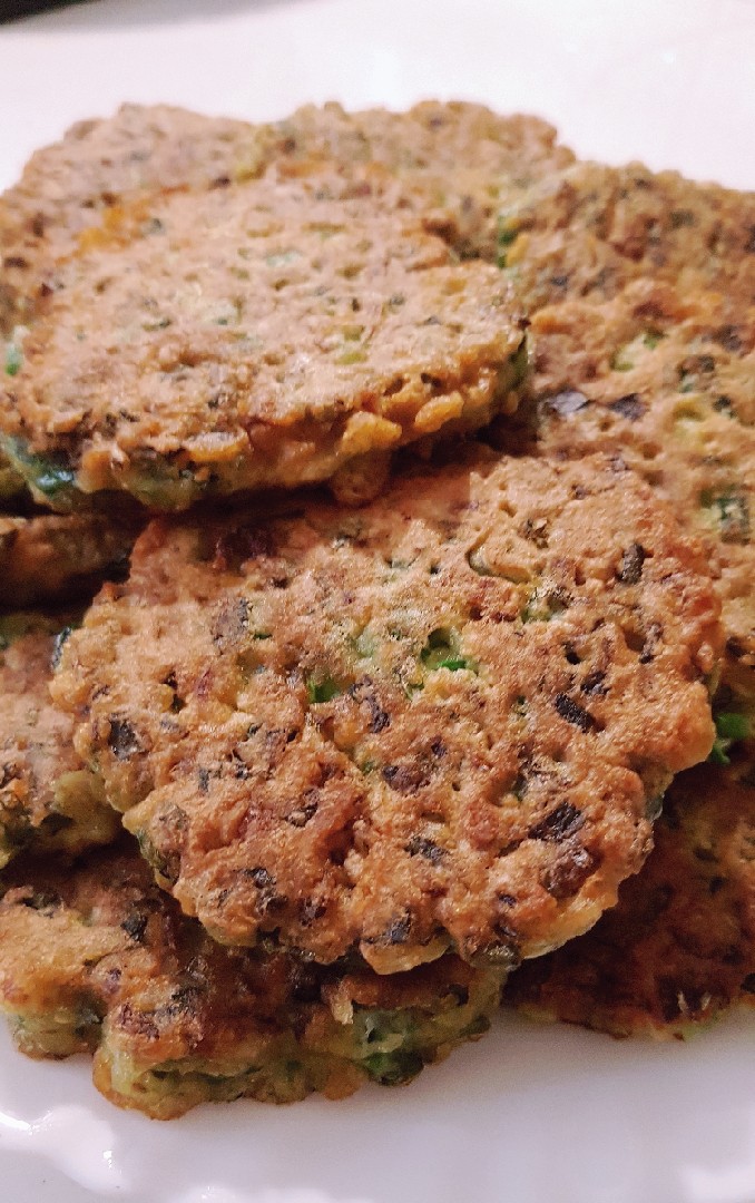Луковые блинчики 🍽