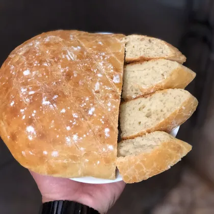 Хлеб на сыворотке 1-я попытка