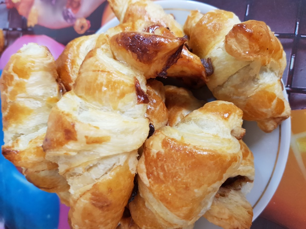 Булочки с шоколадом